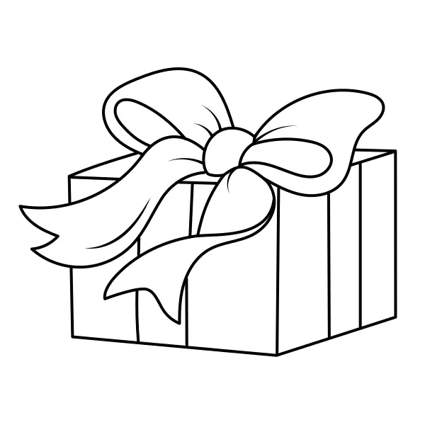 Geschenk | Online-Malvorlagen für Kinder