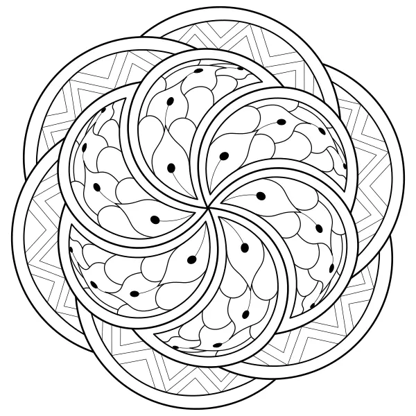 Mandala 24 | Online-Malvorlagen für Kinder