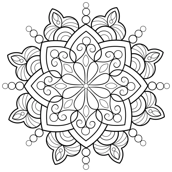 Mandala 26 | Online-Malvorlagen für Kinder