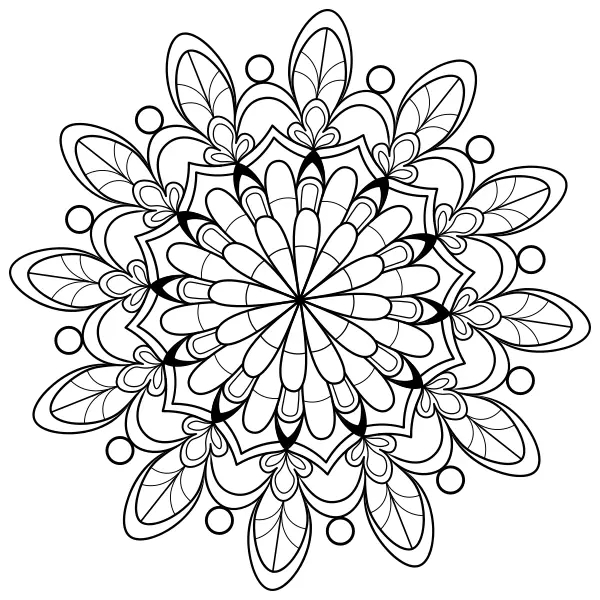 Mandala 32 | Online-Malvorlagen für Kinder