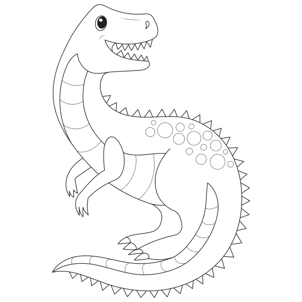 Dinosaurier | Online-Malvorlagen für Kinder
