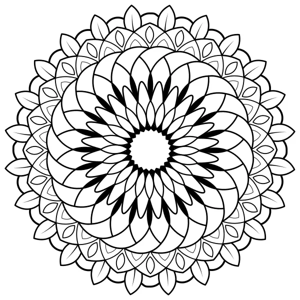 Mandala 51 | Online-Malvorlagen für Kinder